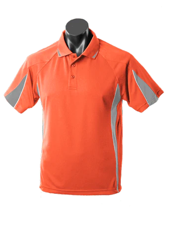 Aussie Pacific Casual Wear Orange/Charcoal/White / 6 AUSSIE PACIFIC eureka kids polo shirt - 3304
